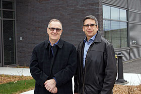 Charles-Henri Brunet et Jean A. Saba - Photo de René-Claude Senécal