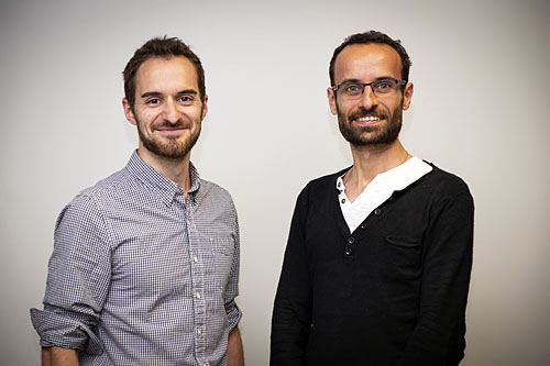 Dominic Migneault et Nicolas Sève. Photo : Laurent Canigiani