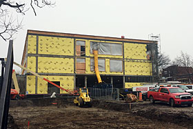 La reconstruction de l'école St-Gérard  - Photo de FSA Architecture