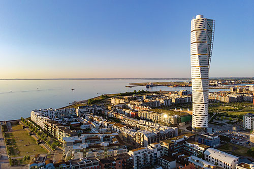 Écoquartier Bo01, à Malmö, en Suède