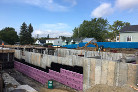 Chantier de l'Espace Orsainville - Photo de Caroline Grégoire