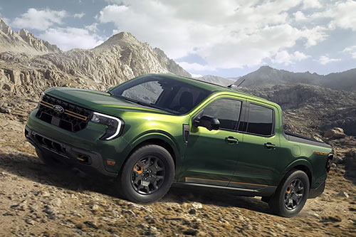 Le pick-up compact Maverick de Ford est un outil parfait pour les charges très légères. Photo : Ford