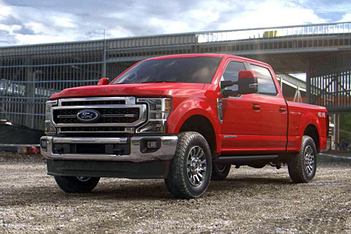 Le Ford F Super Duty plus robuste. Crédit : Ford