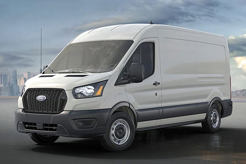 Le Ford Transit 2022 révisé. Crédit : Ford