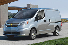 Le Nissan NV est aussi proposé par GM sous le nom de Chevrolet City Express. - Photo de GM