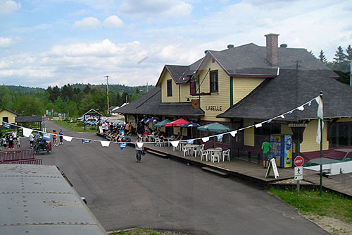 Construite en 1924, la gare de Labelle a vu passer plus d’un voyageur. Crédit : Municipalité de Labelle