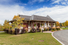 Gare de Sainte-Agathe-des-Monts. Crédit Sebastien Chalut