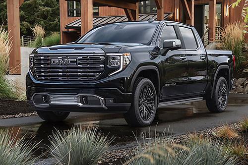 Les pick-up Sierra de GMC sont des jumeaux presque identiques des Chevrolet Silverado. Photo : GM