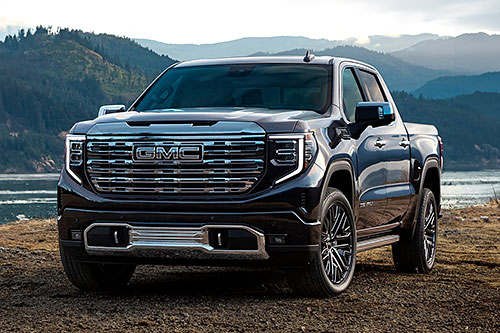 La GMC Sierra est la jumelle de la Chevrolet Sierra. Sierra. Crédit : GMC