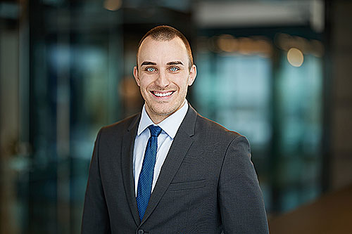 Jacob Plouffe, directeur de projets, Planification stratégique et Développement de terrains chez Montoni. Crédit : Montoni
