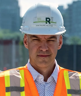 Jean-Philippe Pelletier, directeur principal, Phase Ouest pour CDPQ Infra. Crédit : CDPQ Infra