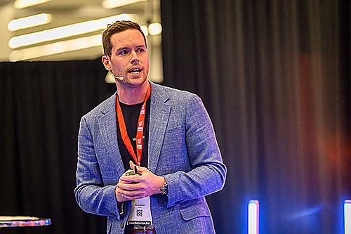 Maxime Gagnon, directeur de compte – développement des affaires chez Vooban. Crédit : François Robert Durand / Cosmos Image
