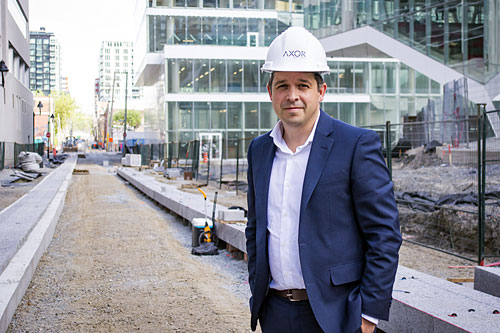 Maxime Bourgoing, ingénieur et chargé de projet chez AXOR Experts-Conseils. Photo : Laurent Canigiani