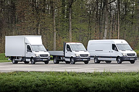 Le Sprinter de Mercedes-Benz est plus polyvalent que l’on pense.  - Photo de MERCEDES-BENZ