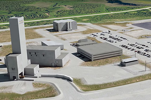 Mines Agnico Eagle et Yamana Gold financent la construction de la mine Odyssey de Canadian Malartic, en Abitibi-Témiscamingue. Crédit : Association minière du Québec