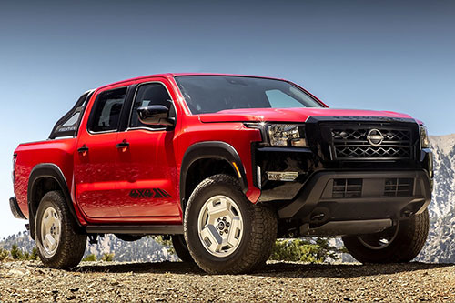 La Nissan Frontier se présente avec la nouvelle finition Hardbody plus sportive. Crédit : Nissan