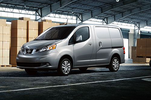 Le plus petit fourgon NV 200 de Nissan est toujours sur le marché. Photo : Nissan