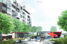 Exemple de place publique - Photo de OCPM