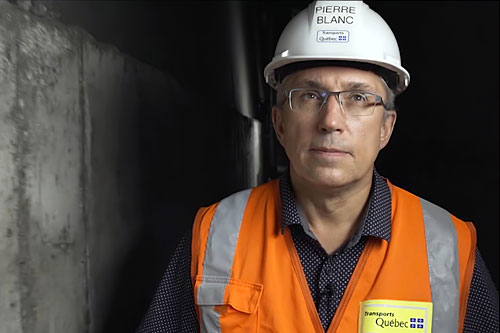 Pierre Blanc, Responsable de la gérance de projet au MTQ. Photo : MTQ