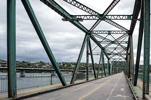 Réfection majeure du pont de Sainte-Anne. Crédit : Ville de Saguenay