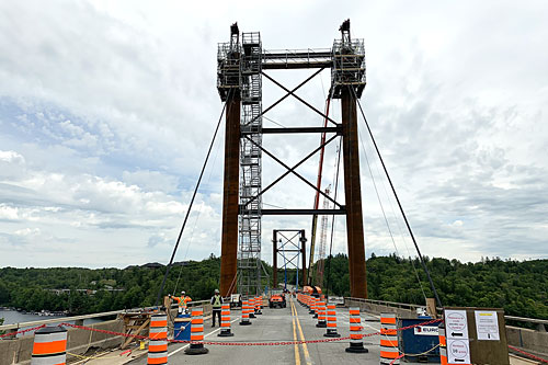Renforcement du pont des Piles : un projet audacieux. Crédit : Ministère des Transports du Québec