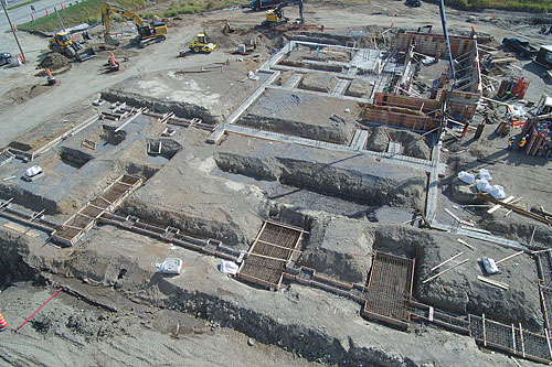 Prise de vue captée à la fin du mois d’octobre dernier. Photo : Construction Technipro BSL