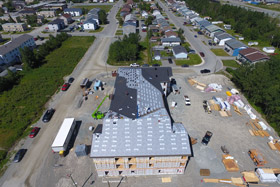 Les habitations Kijaté voient enfin le jour à Val-d’Or - Photo de Pépin Fortin Construction