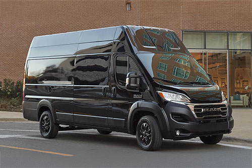 Le Ram Promaster arrive en configuration à traction avant. Photo : Stellantis