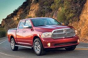 Le Ram 1500 est livrable avec un petit V6 turbodiesel. - Photo de Chrysler