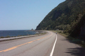 Route 132 à Marsoui en Gaspésie - Photo de *dan* - Flickr - CC BY-NC-SA 2.0