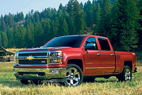 Le Chevrolet Silverado a été redessiné, comme le GMC Sierra. - Photo de GM