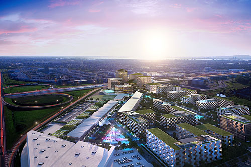 Solar Uniquartier à Brossard Image : Devimco Immobilier