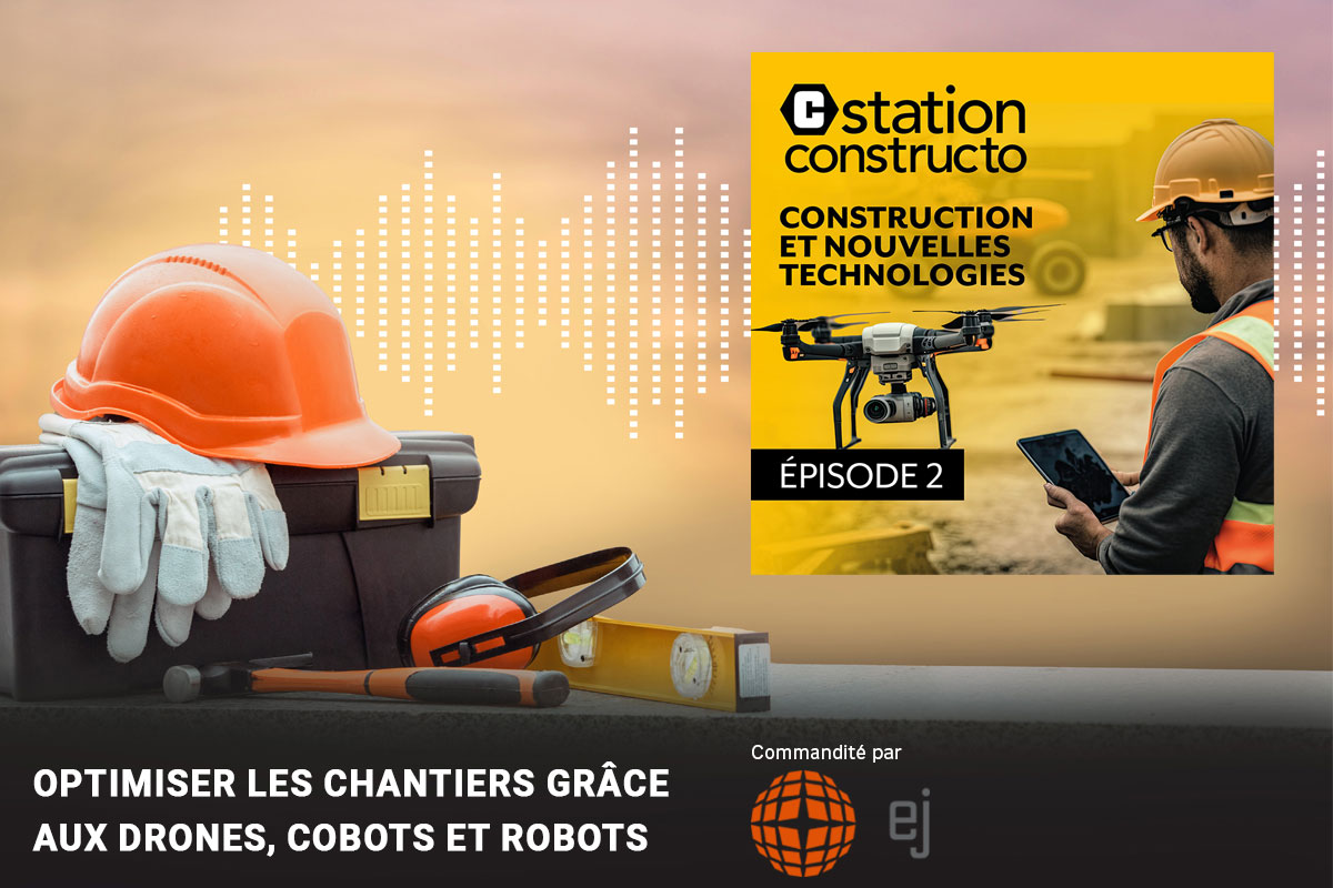 Optimiser les chantiers grâce aux drones, cobots et robots