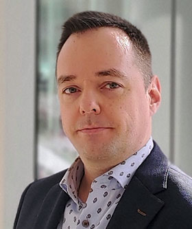 Stéphane Morin Pépin, ingénieur en construction et étudiant au doctorat en gestion et planification de projet de construction à l’École de technologie supérieure. Crédit : Gracieuseté