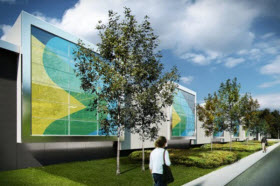  Le Centre de transport Stinson se démarquera par son empreinte écologique réduite. Crédit- Lemay – architecture et design 