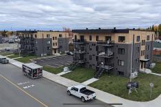 Construction de 242 logements en Abitibi-Témiscamingue. Crédit : Accès Patrimmo