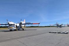 Réfection de la piste de l'aéroport de Val-d'Or. Crédit : Aéroport régional de Val-d'Or