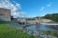 Des travaux préliminaires de 16 M$ pour relancer la centrale de Saint-Narcisse. Crédit : Énergie Communautaire de la Rivière Batiscan S.E.C.