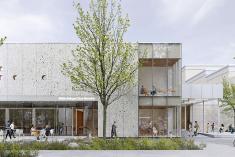 Bibliothèque Guy-Sanche : Gatineau dévoile l'équipe lauréate. Crédit : Pelletier de Fontenay et NEUF architect(e)s