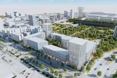 Laval lance un appel d’offres pour la réhabilitation de terrains du Carré Laval. Crédit : Groupe Angus