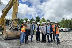 Frelighsburg obtient 4,25 M$ pour moderniser ses infrastructures d’eaux usées. Crédit : Cabinet du ministre des Affaires municipales