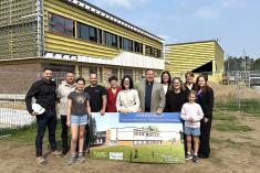 Agrandissement de l’école des Bâtisseurs. Crédit : Centre de services scolaire du Chemin-du-Roy