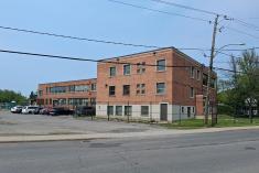 Démolition de l’école Saint-Viateur. Crédit : Centre de services scolaire de Sorel-Tracy