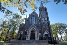 Requalification de l’église Saint-Édouard à Saguenay. Crédit : ministère de la Culture et des Communications | Atelier FAA