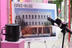 Près de 12 M$ pour réaliser le complexe communautaire Espace+Village à Montréal. Crédit : Espace LGBTQ+