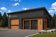 Girardville prépare la construction d’un nouveau garage municipal. Crédit : Municipalité de Girardville