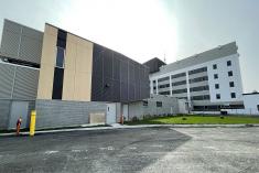 Inauguration de l'urgence de l'Hôpital de Thetford. Crédit : SQI