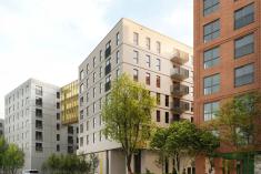 Montréal appuie la réalisation de 350 logements abordables au Technopôle Angus. Crédit : Société de développement Angus
