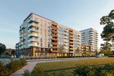 Jovia s’élève au centre-ville de Joliette. Crédit : Jovia Immobilier