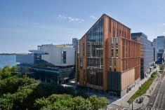 Toronto accueille un campus-laboratoire en bois massif. Crédit : doublespace photography